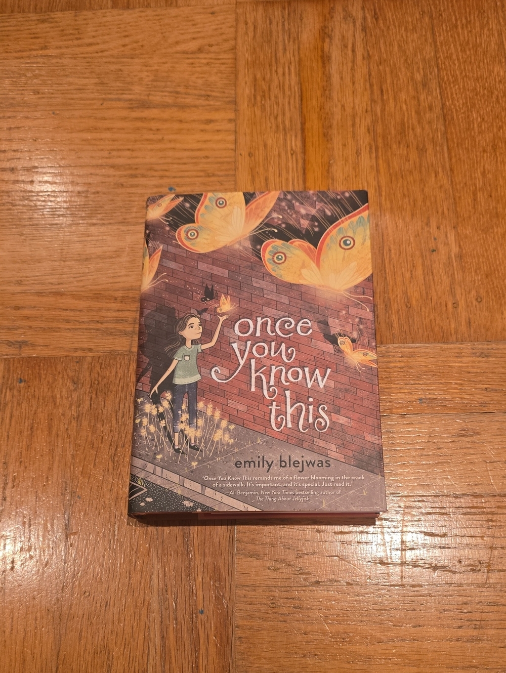 Once You Know This by Emily Blejwas - Illustrated Paperback in Orange & Brown